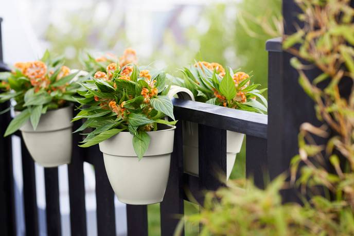 vibia campana flower twin 21cm blanc soie